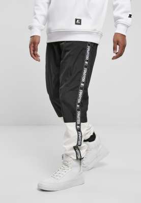 Starter Black Label Hose Starter Two Toned Jogging Pants Black White Hosen Herren Lifestyle kustom kult