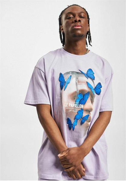 MT Upscale T-Shirt Le Papillon Oversize Tee Lilac