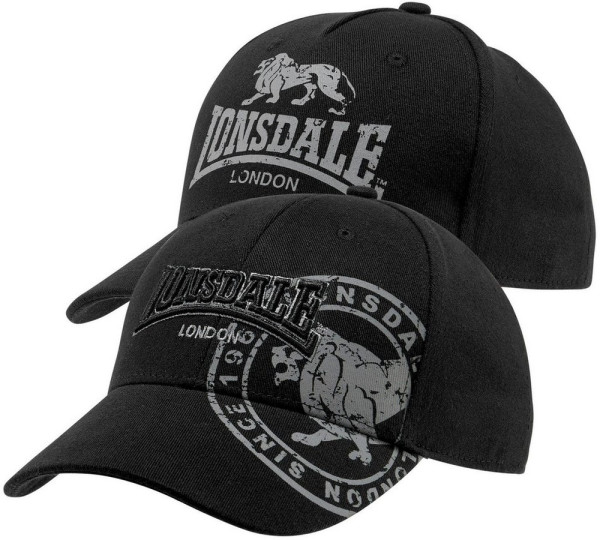 Lonsdale Cap Leiston Kappe Doppelpack