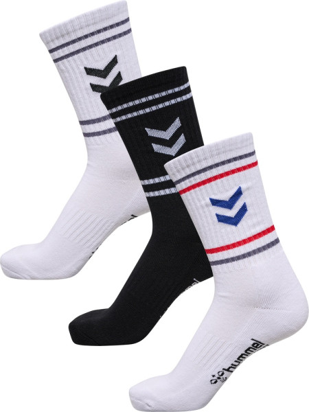 Hummel Socken Hml3-Pack Socks Chevron High Retro