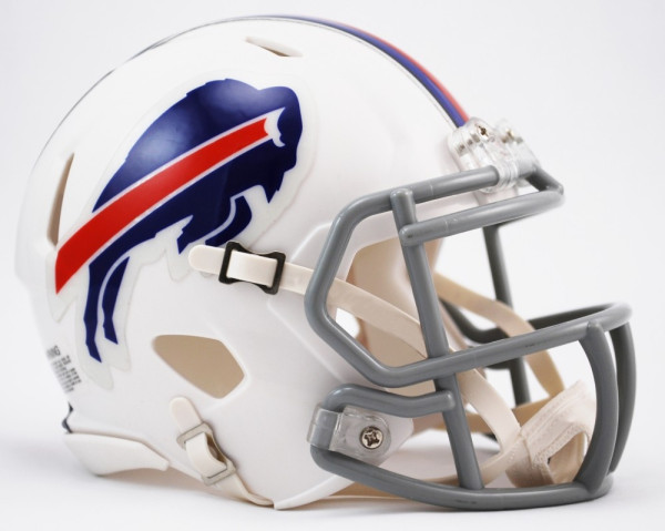 Buffalo Bills Mini Helm SPEED American Football NFL Weiß