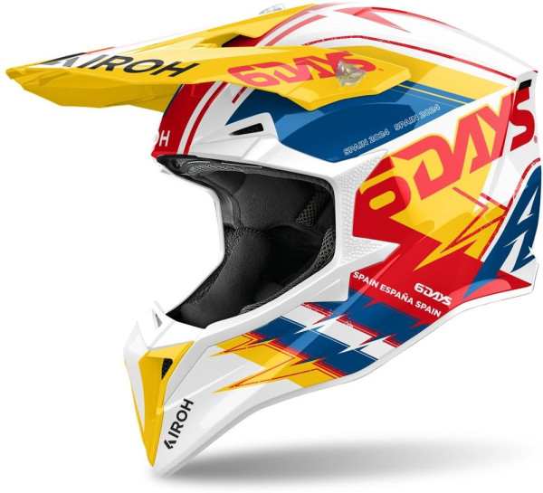 Airoh Crosshelm Helmet Wraaap 6Days Spain 2024 Gloss 57-25014