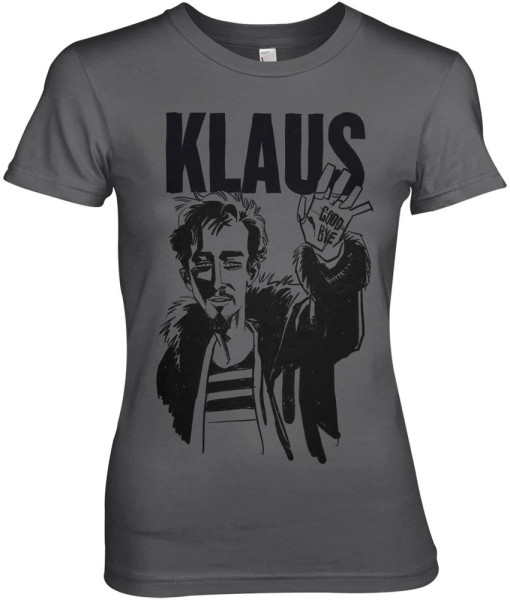 Umbrella Academy Klaus Girly Tee Damen T-Shirt Dark-Grey