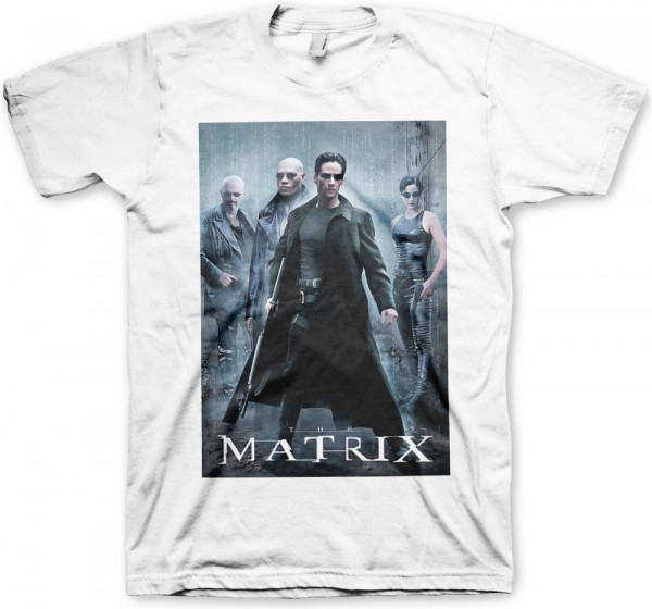 The Matrix Poster T-Shirt White