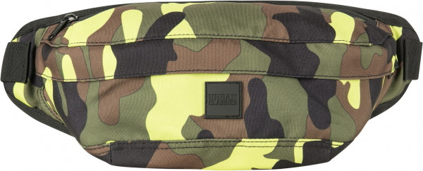 Urban Classics Bag Camo Shoulder Bag Frozenyellow Camouflage