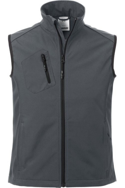 Fristads Acode Softshell-Weste 1506 SBT Dunkelgrau