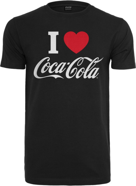 Merchcode T-Shirt Coca Cola I Love Coke Tee