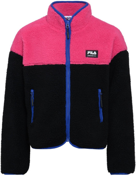 Fila Teens Mädchen Fleece Jacke Tiers Sherpa Jacket Black