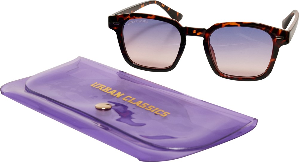 Urban Classics Accessoires Herren Amber/Lilac Sunglasses With Case Sonnenbrille Maui Lifestyle | | 