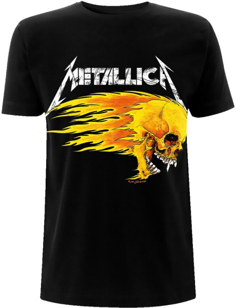 Metallica - Flaming Skull Tour 94 T-Shirt