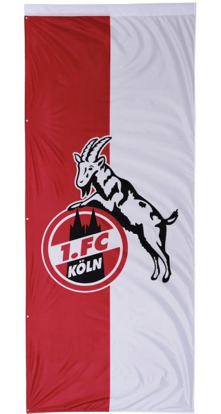 1. FC Köln Hissfahne Logo (hoch) 5040047