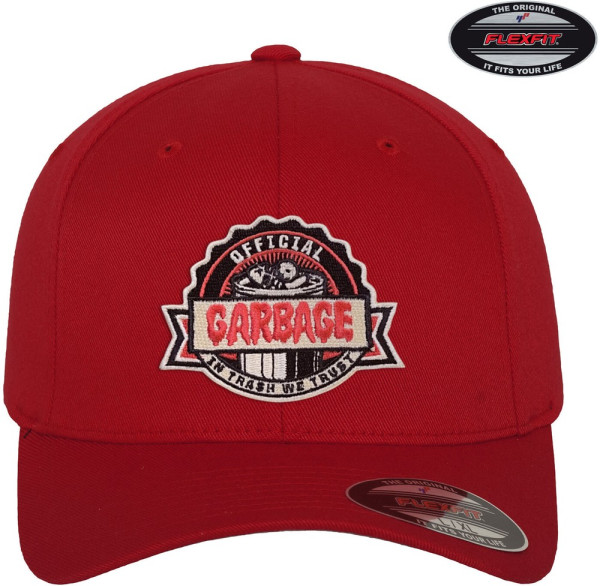 Garbage Pail Kids Official Garbage Flexfit Cap Red