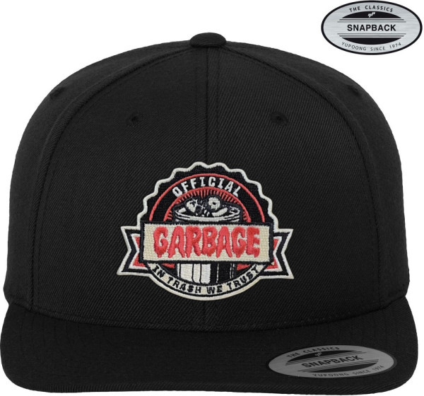 Garbage Pail Kids Official Garbage Premium Snapback Cap Black