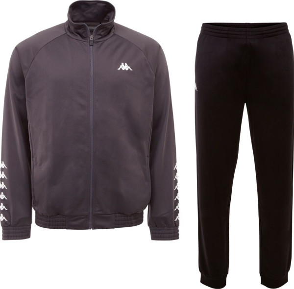 Black kappa tracksuit mens online