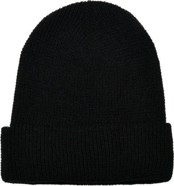 Flexfit Mütze Recycled Yarn Waffle Knit Beanie Black