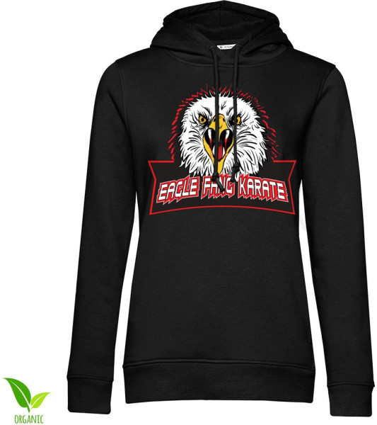 Cobra Kai Eagle Fang Karate Girls Hoodie Damen Black