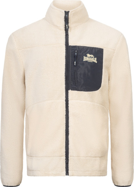 Lonsdale Lartington Herren Sherpa Jacke normale Passform