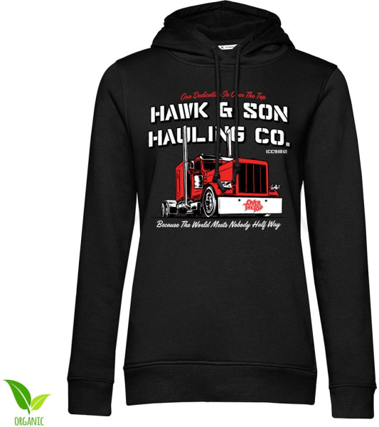 Over the Top Hawk & Son Hauling Co Girls Hoodie Damen Black