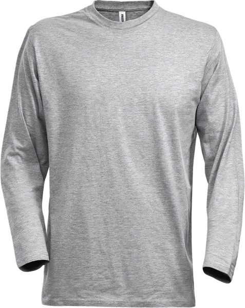 Fristads Longsleeve Acode T-Shirt Langarm 1914 HSJ GrauMelange