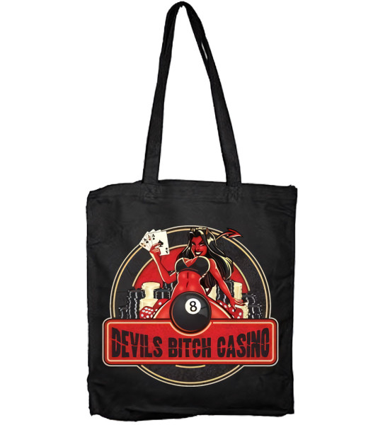 Hybris Devils Bitch Tote Bag SH-4-15026-LFH4-1