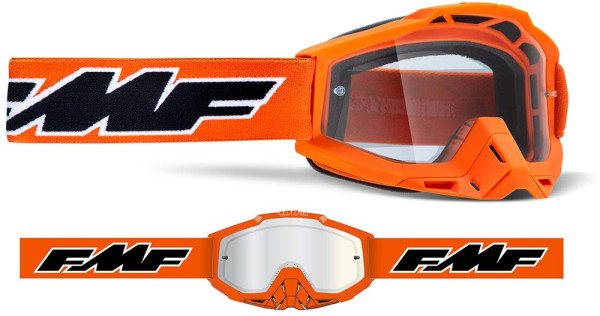 FMF Schutzbrille Goggles Powerbomb Otg (Clear) 23104