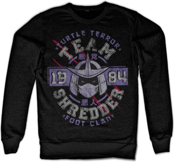 Teenage Mutant Ninja Turtles Team Shredder Sweatshirt Black