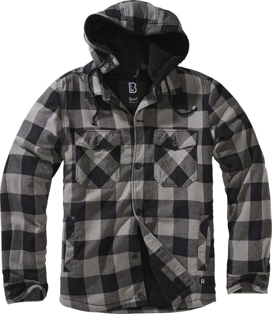 lumber jacket with hood