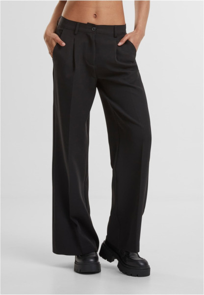 Urban Classics Damen Stoffhose Ladies Wide Leg Trousers TB6949