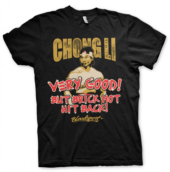 Bloodsport Chong Li T-Shirt Black