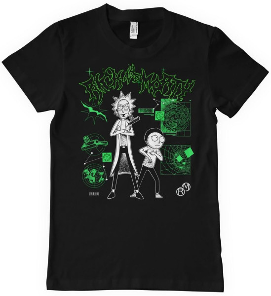 Rick and Morty T-Shirt Lab T-Shirt WB-1-RM013-H96-16