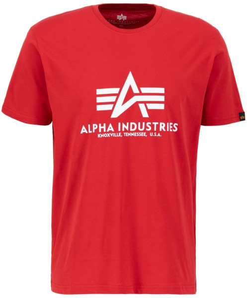 Alpha Industries Basic T-Shirt Speed Red