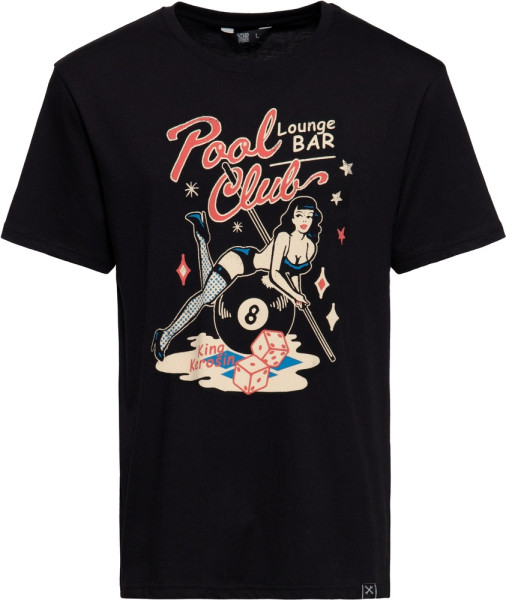 King Kerosin Classic T-Shirt "Pool Club" KKI31003