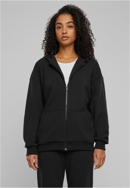 Urban Classics Damen Ladies Cozy Oversized Zip Hoody TB6862