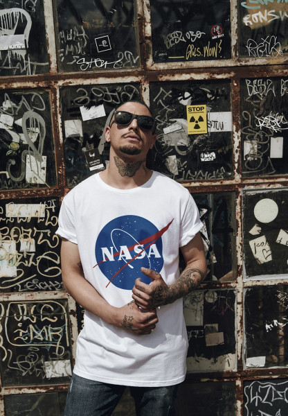 Mister Tee T-Shirt NASA Tee White