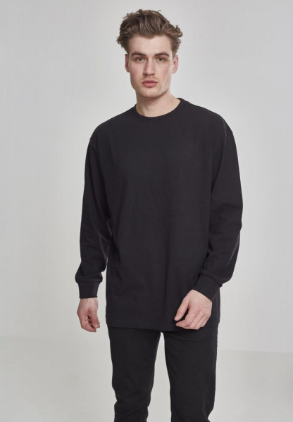 Urban Classics Longsleeve Boxy Heavy Longsleeve Black