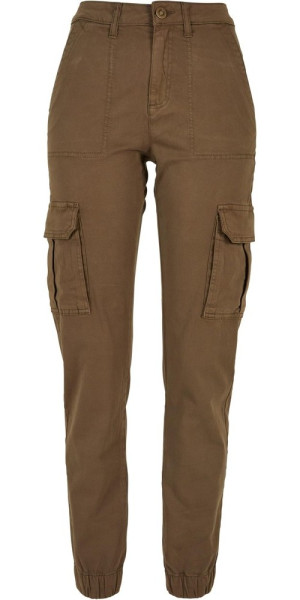 Urban Classics Damen Hose Ladies Cotton Twill Utility Pants