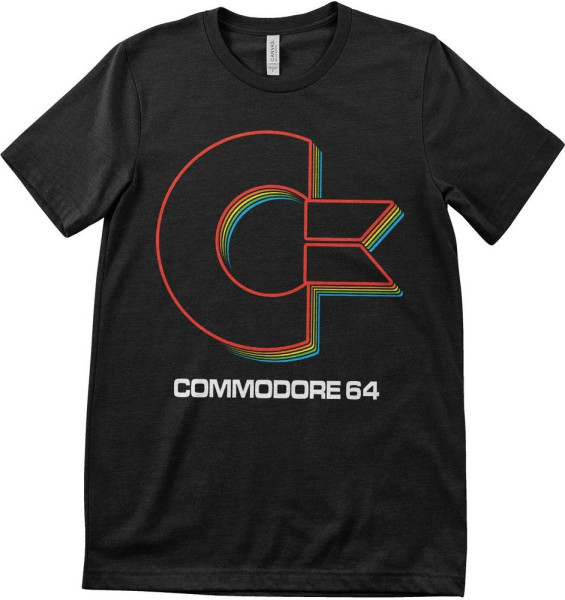 COMMODORE/C64 T-Shirt Commodore Spectrum Logo T-Shirt LN-1-COM001-H68-8