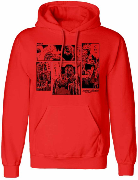 Junji-Ito - Melting (Unisex Red Pullover Hoodie) Hoodie