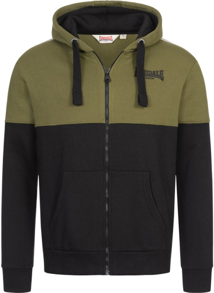 Lonsdale Lucklawhill Kapuzensweatjacke mit Reißverschluss normale Passform