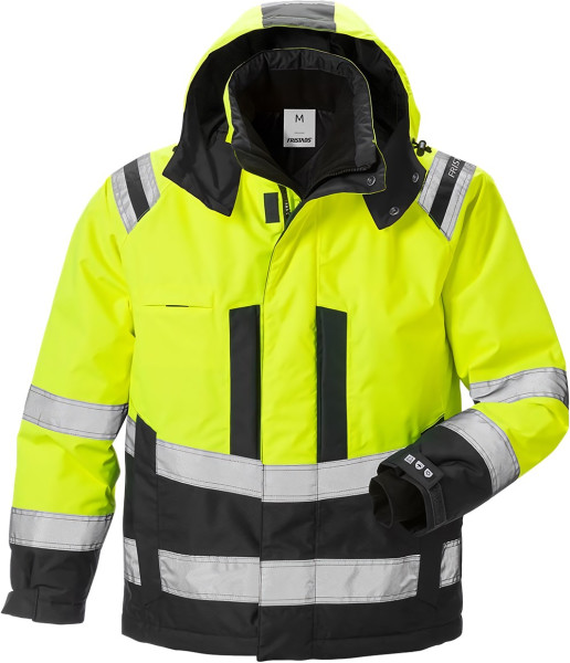 Fristads Warnschutz-Jacke High Vis Airtech® Winterjacke Kl. 3 4035 GTT Warnschutz-Gelb/Schwarz