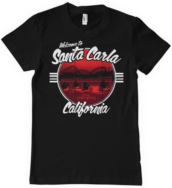 Lost Boys Welcome To Santa Clarita T-Shirt Black