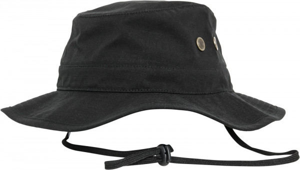 YUPOONG Inc. Mütze Fishing Hat Ripstop in Black