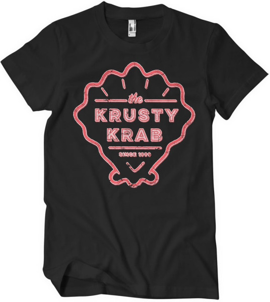 Spongebob The Krusty Krab Since 1999 T-Shirt Black