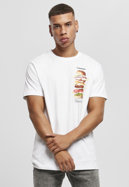 Mister Tee T-Shirt A Burger Tee Black