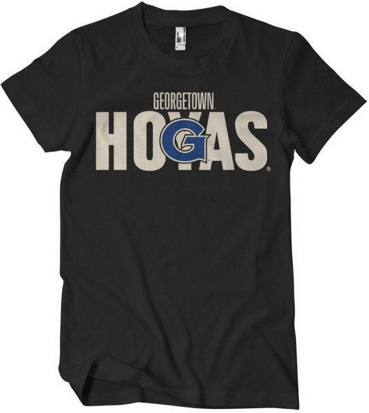 University Of Georgetown Hoyas T-Shirt Black