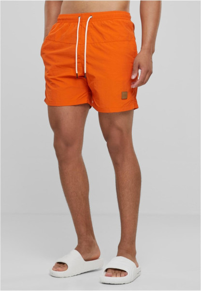 Urban Classics Swim Shorts Block Swim Shorts Rustorange