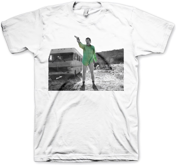 Breaking Bad Walter White Duotone T-Shirt White