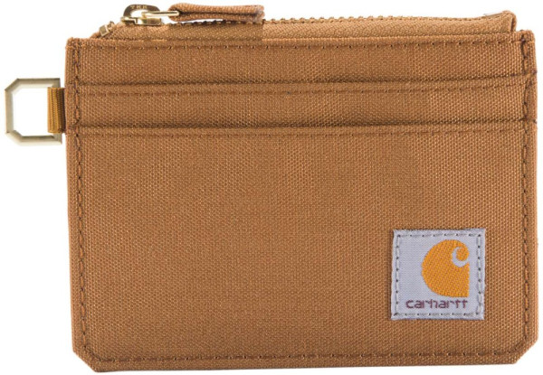 Carhartt Damen Portemonnaies Zippered Card Keeper Wallet Carhartt® Brown