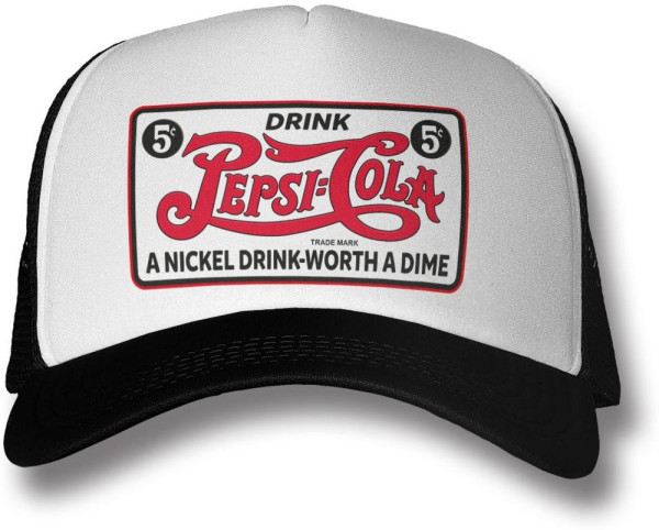 Pepsi Drink Retro Trucker Cap IMG-94-PEPS9901-WB-