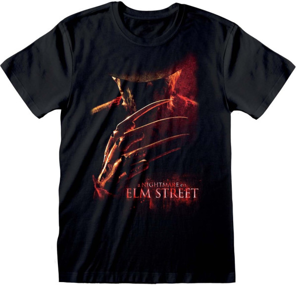 Nightmare On Elm Street - Poster T-Shirt Black